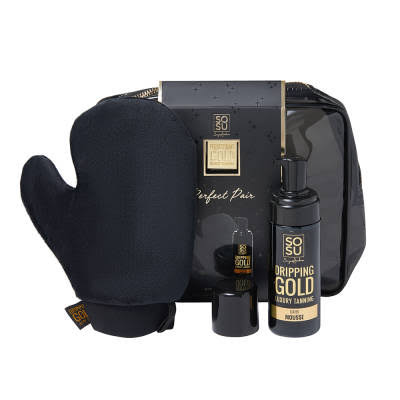 SOSU by Suzanne Jackson Dripping Gold Perfect Pair Mousse Gift Set - Dark