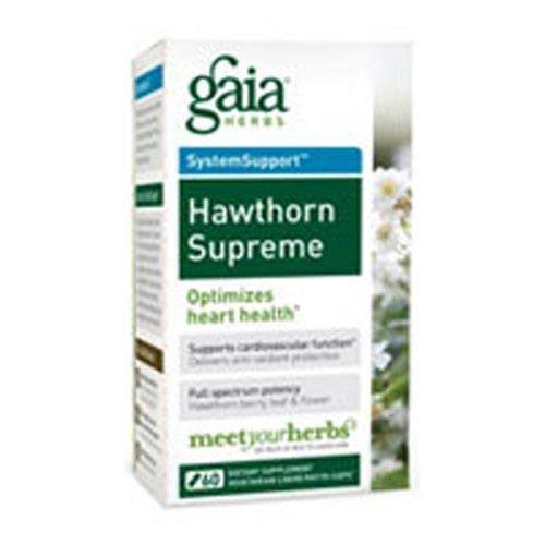 Gaia Herbs Hawthorn Supreme - 60-Capsules