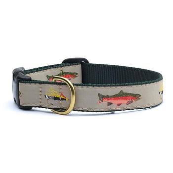 Fly Fishing Dog Collar by Up Country - X-Large