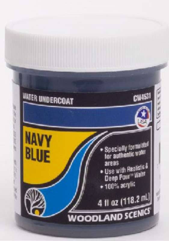 Woodland Scenics Navy Blue Water Undercoat CW4531