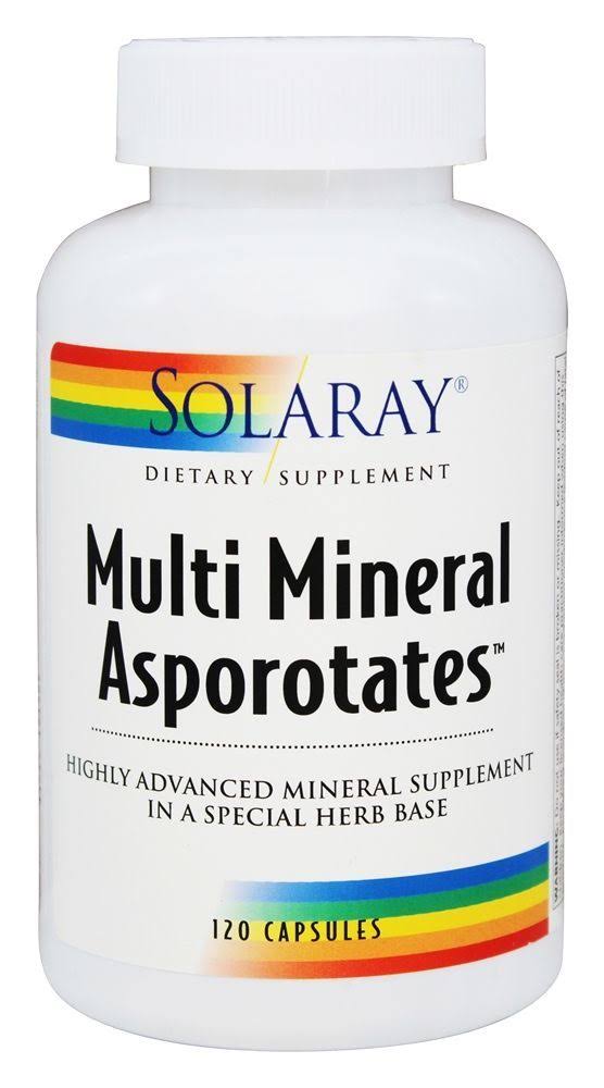 Solaray Multi Mineral Asporotates Supplement - 120ct
