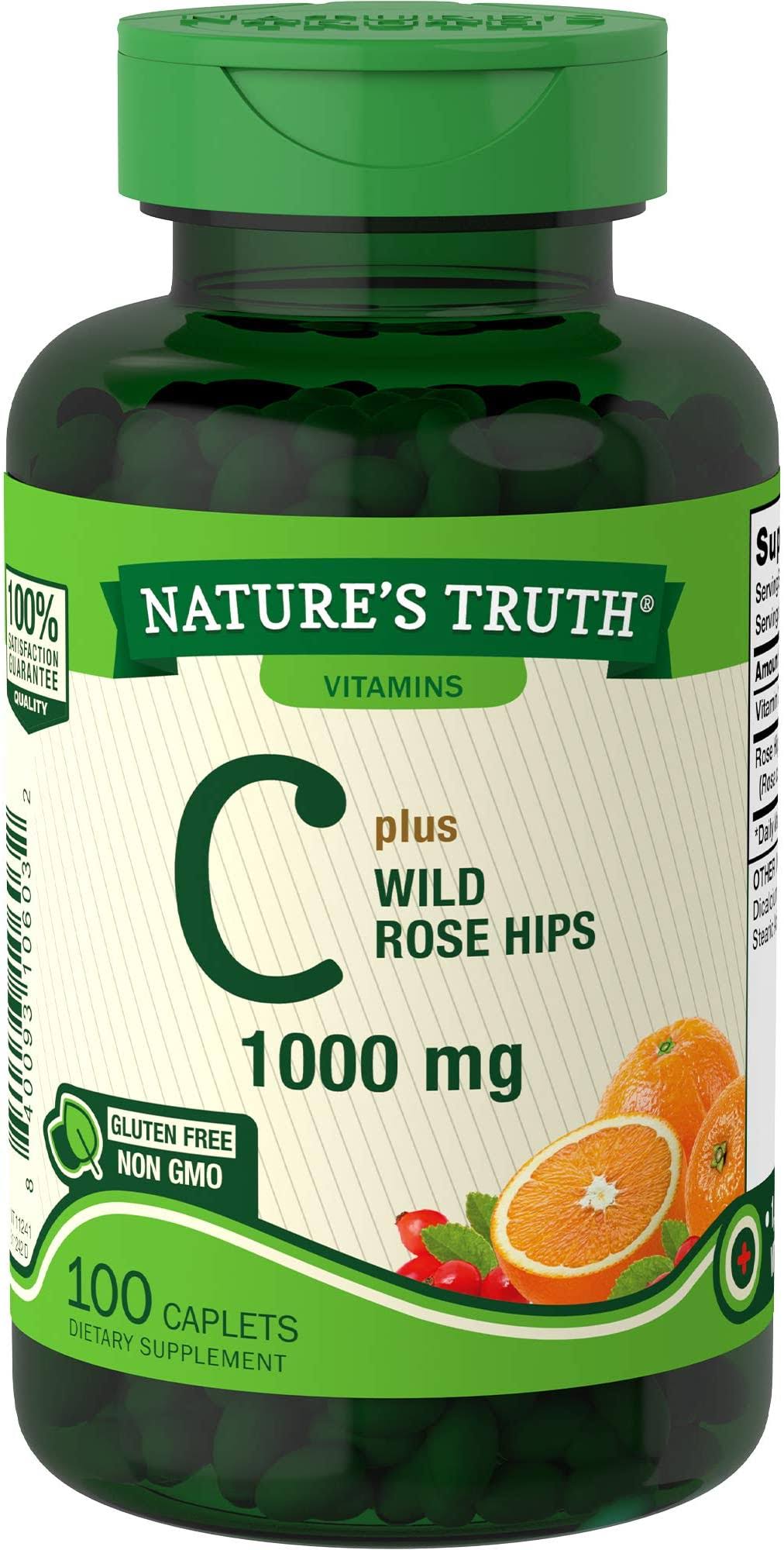 Nature's Truth C 1000 MG Caplets 100 Tabs