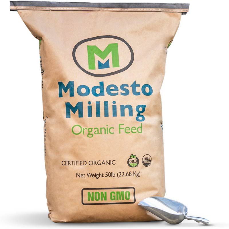 Modesto Milling Soy-Free Organic Chick Starter FEED, 50lb