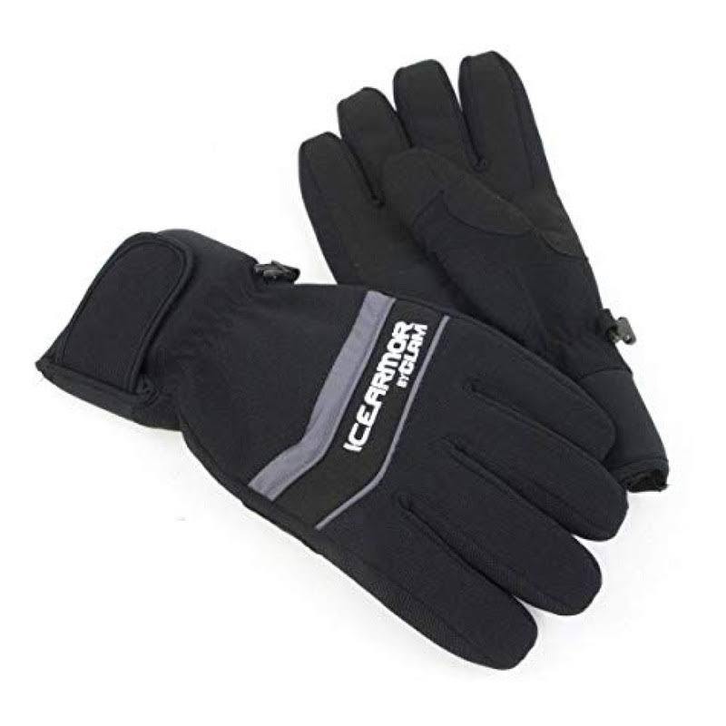 Clam Edge Gloves Large - Black