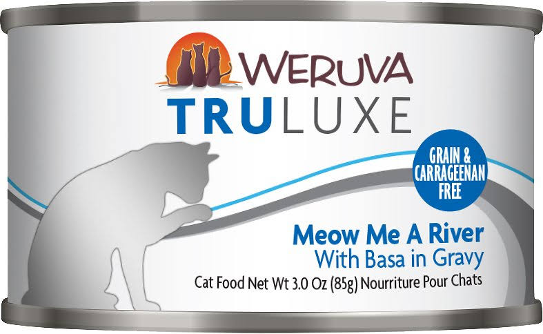 Weruva Truluxe Cat Food - Meow Me A River With Basa In Gravy