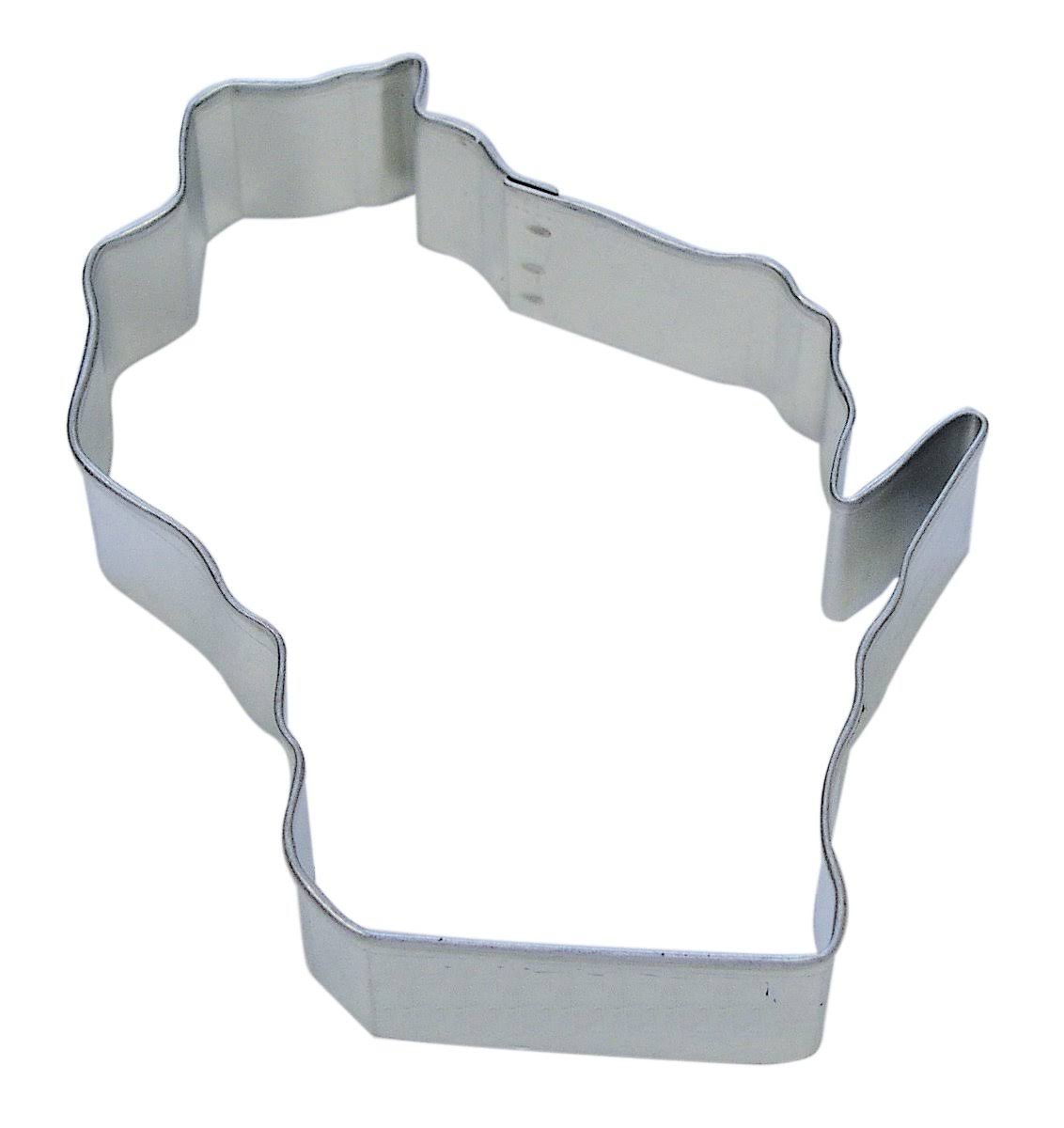 State of Wisconsin Shape Cookie Cutter