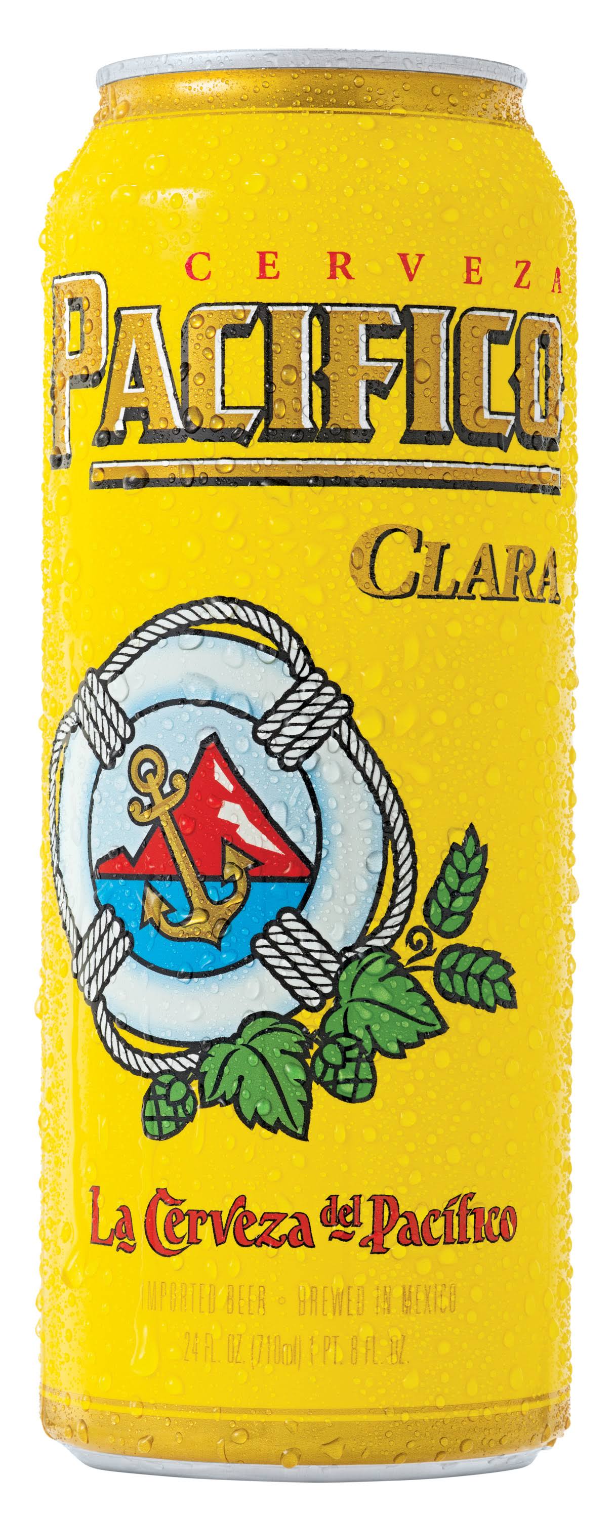 Pacifico Beer, Clara - 24 fl oz