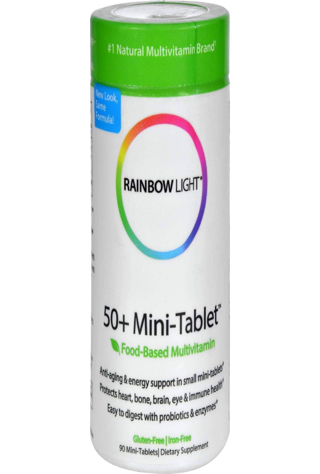 Rainbow Light 50+ Mini-Tab Dietary Supplement - 90 Tablets