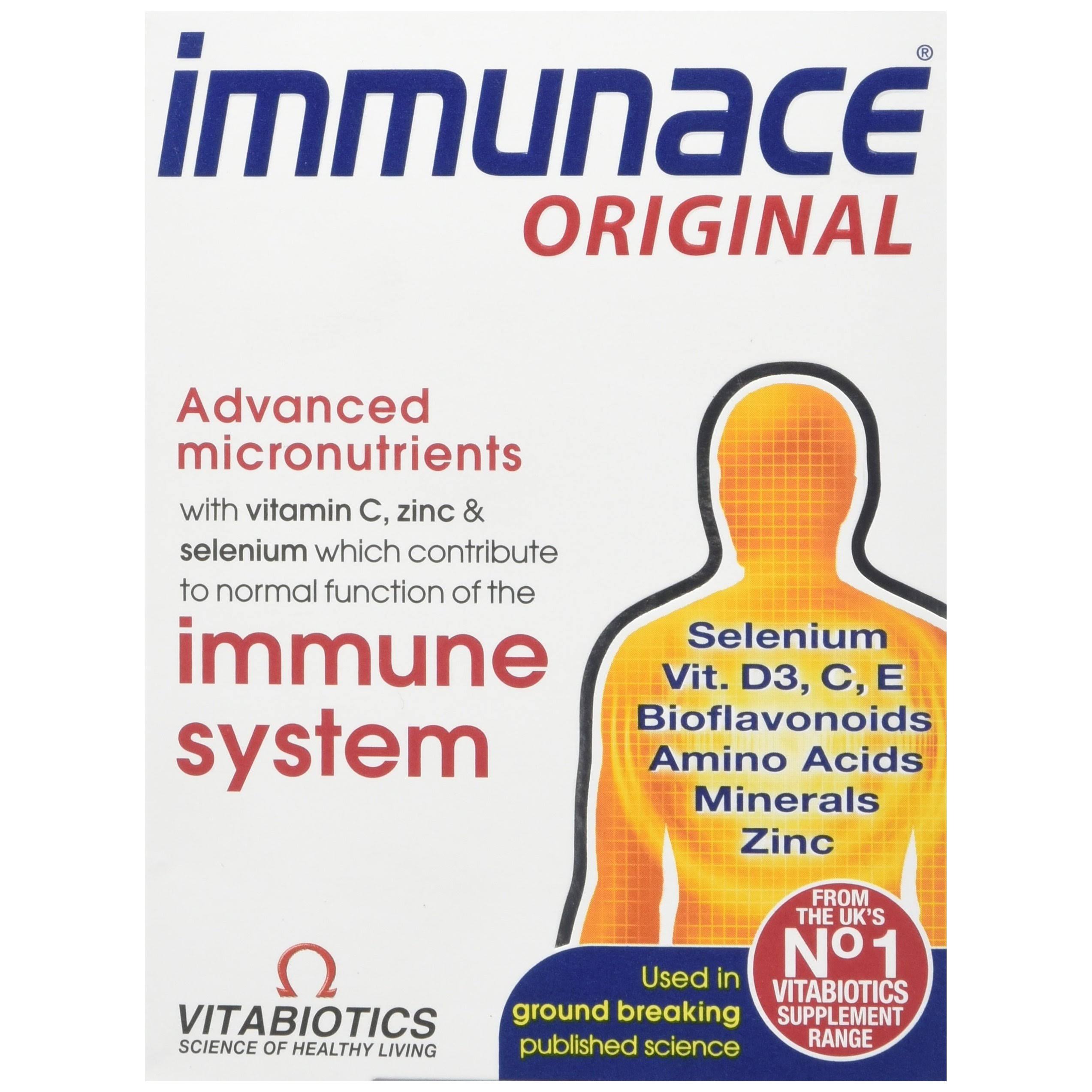 Vitabiotics Immunace Supplement - 30 Tablets