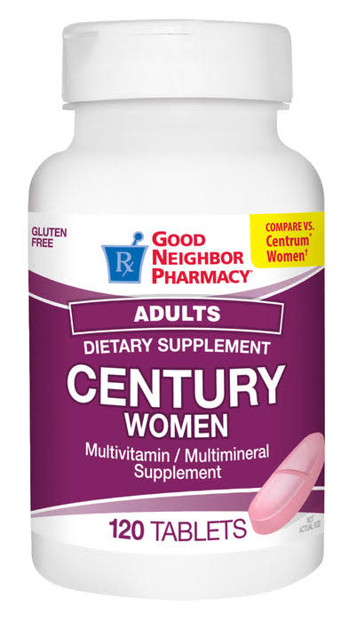 GNP Century Adult Women's Multivitamin, 120 Tablets