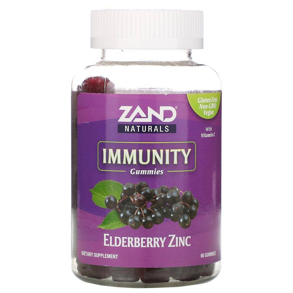 Zand Elderberry Zinc, Immunity, Naturals, Gummies - 60 gummies