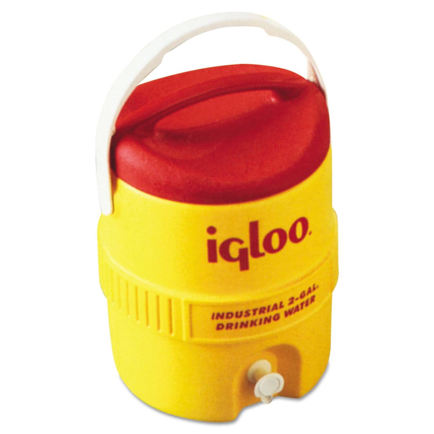Igloo Poly Beverage Dispenser - 2gal, Yellow
