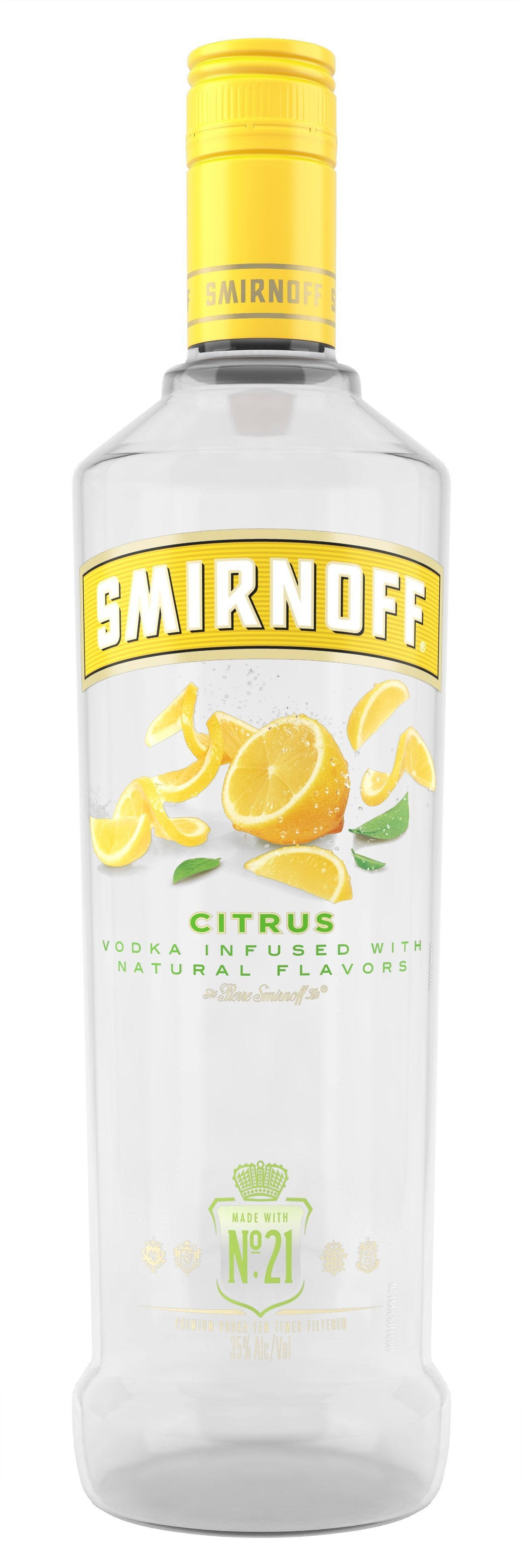 Smirnoff Vodka, Citrus - 750 ml