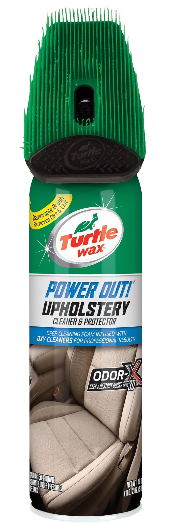 Turtle Wax Power Out! Odor Eliminator Upholstery Cleaner - 18oz