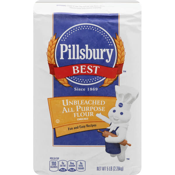 Pillsbury Best All Purpose Flour, Unbleached, Enriched - 5 lb