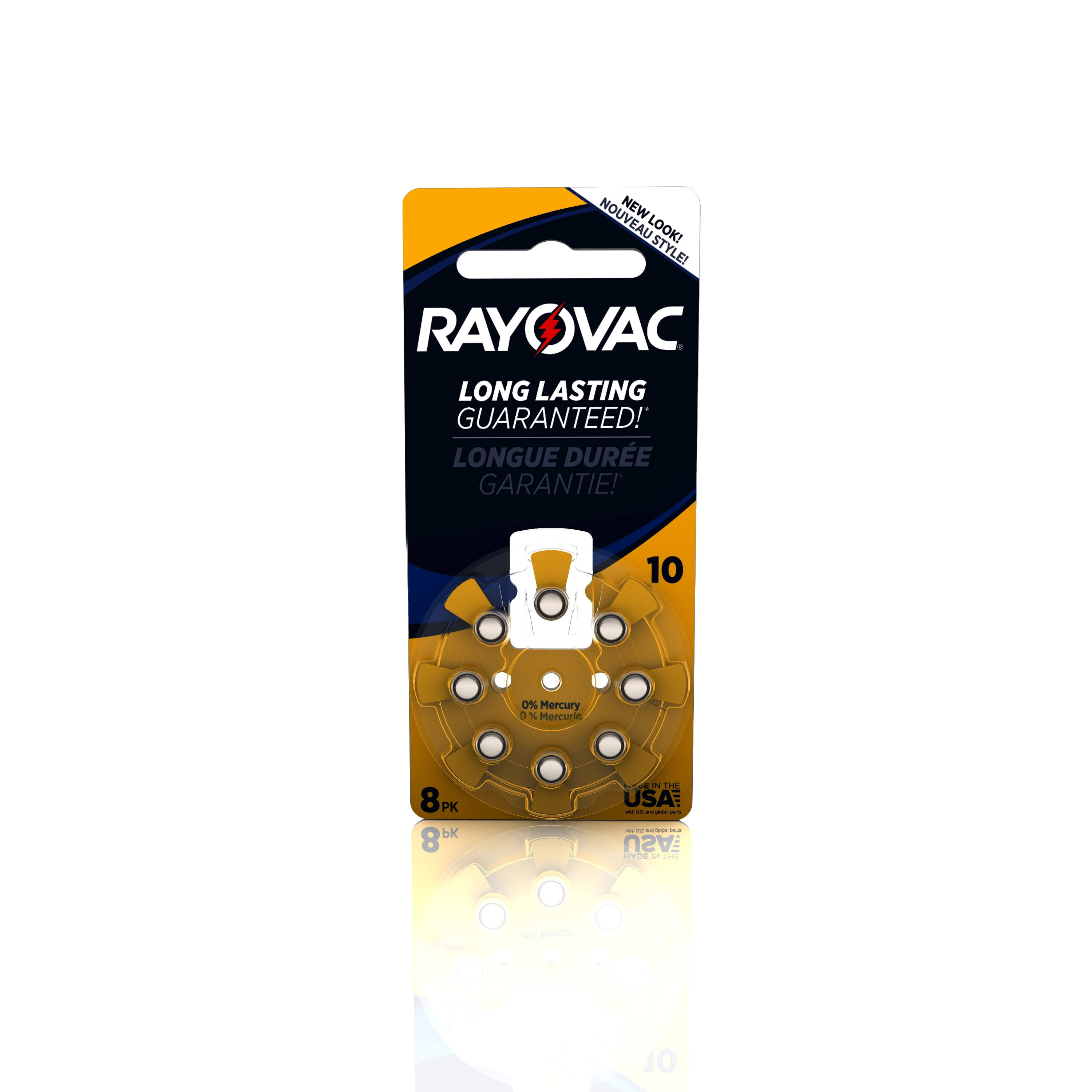 Rayovac Hearing Aid Batteries - 1.45V, 8pk