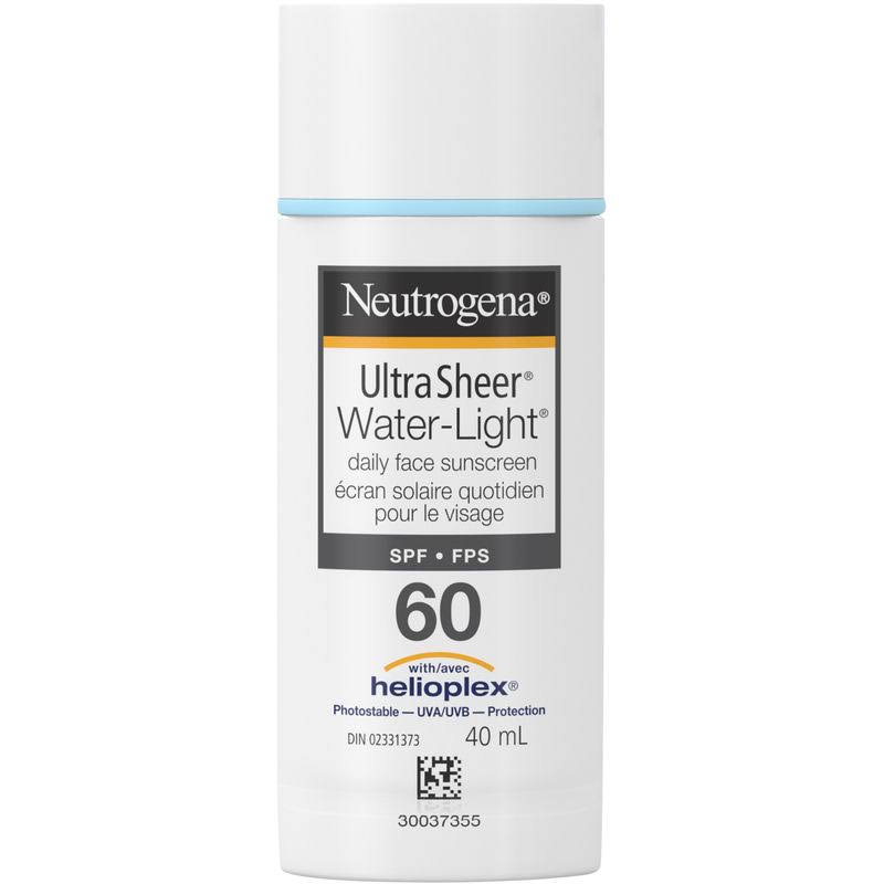 Neutrogena Ultra Sheer Water-light Daily Face SPF 60 Sunscreen