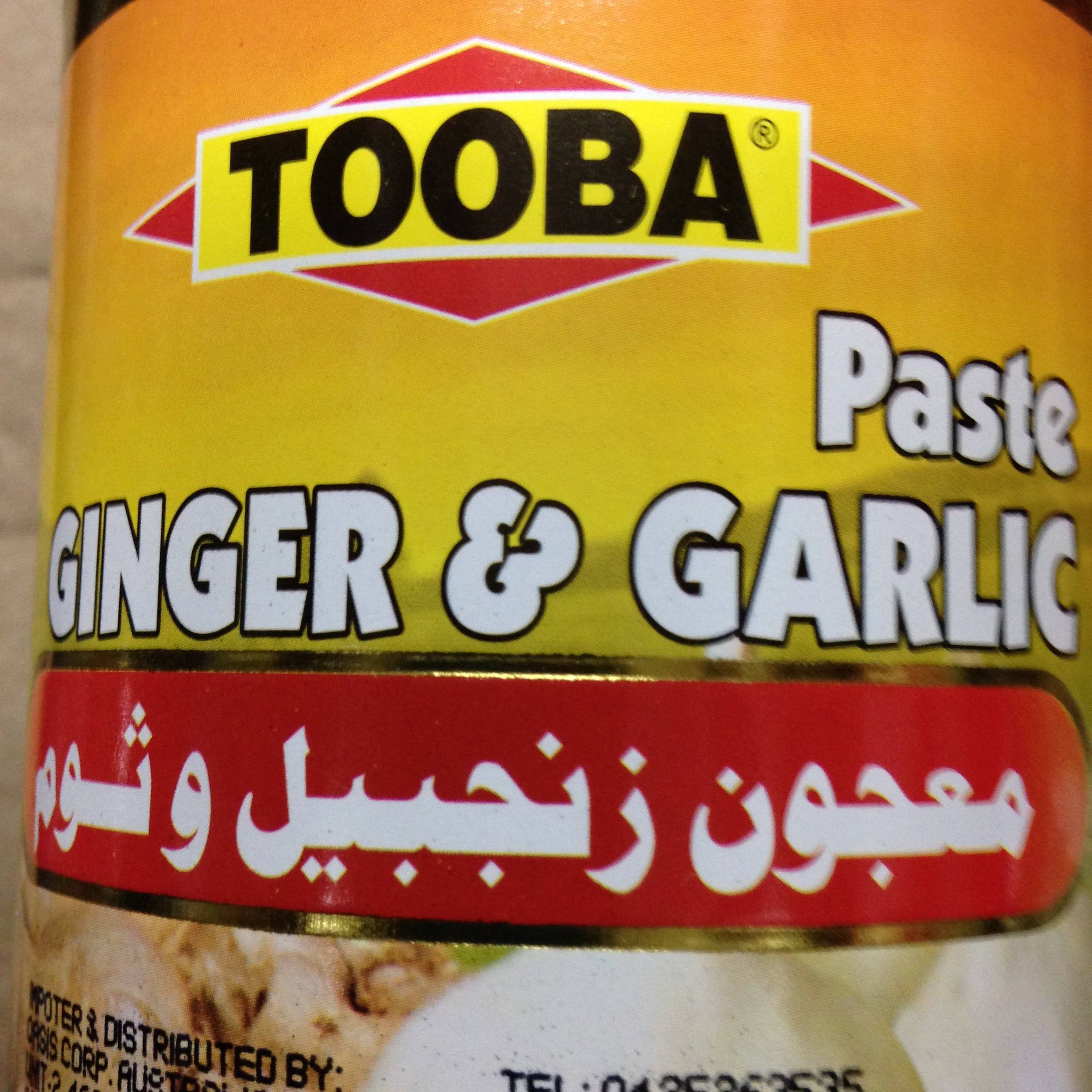 Tooba Ginger And Garlic Paste - 750g