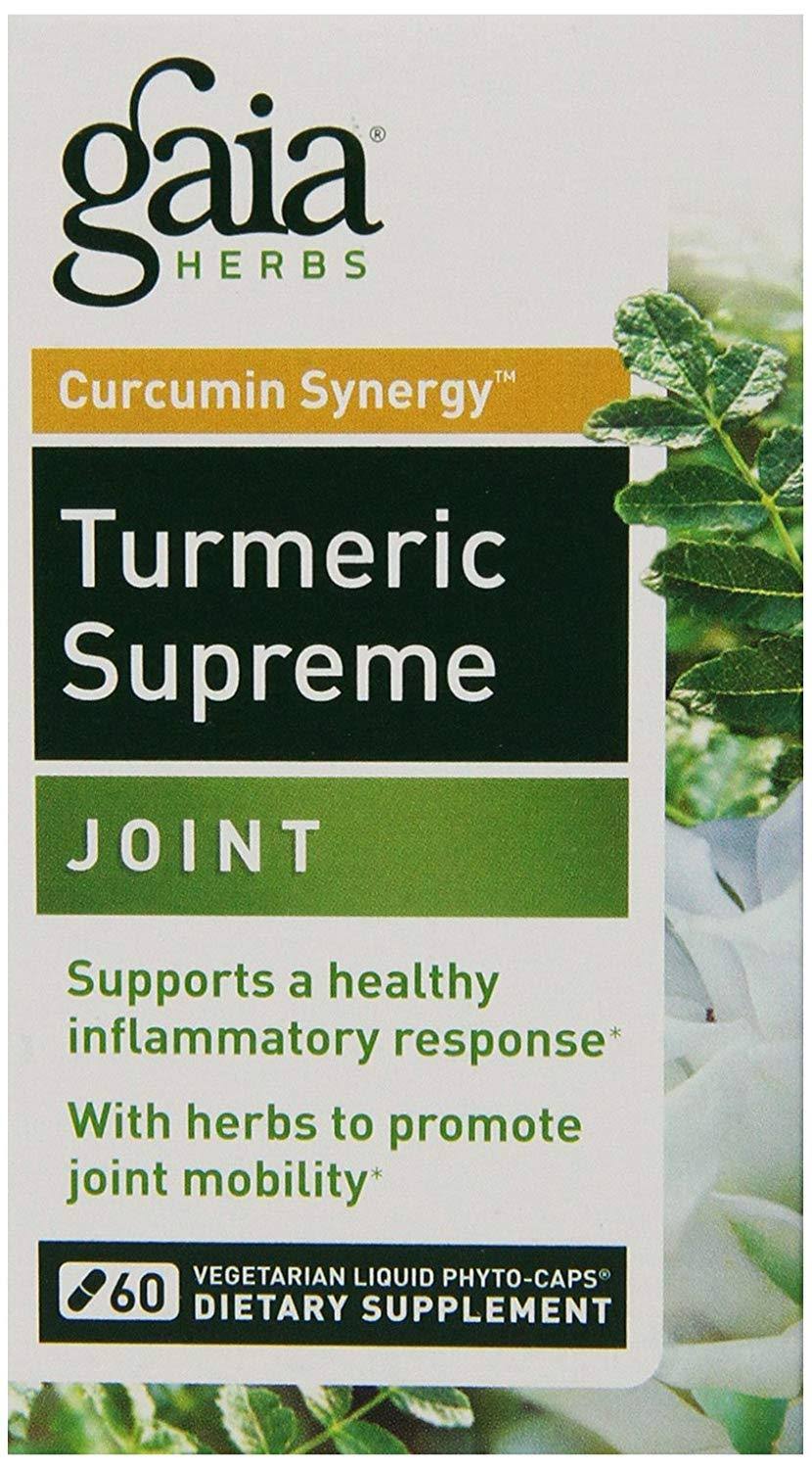 Gaia Herbs Turmeric Supreme - 60 Liquid Phyto-Caps