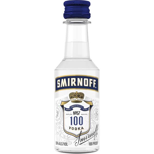 Smirnoff 100 Proof Vodka (50ml bottle)