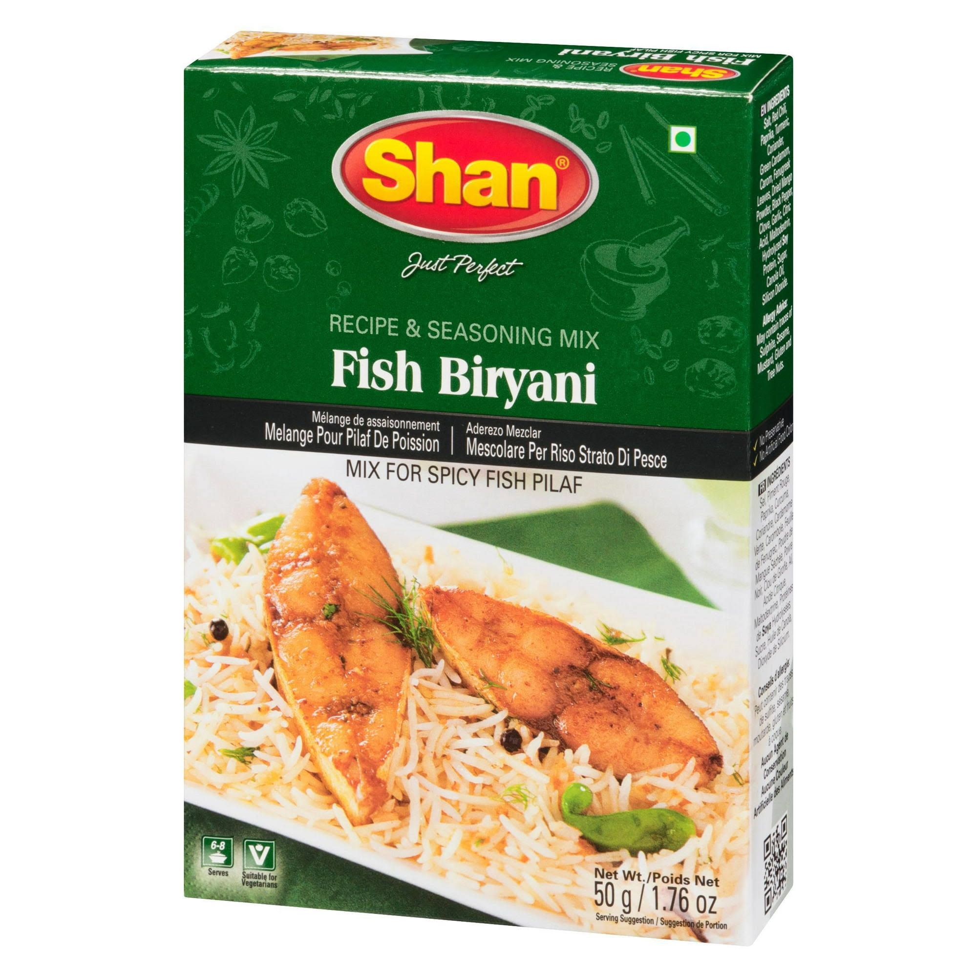Shan Fish Biryani Mix - 50g Pack Of 6