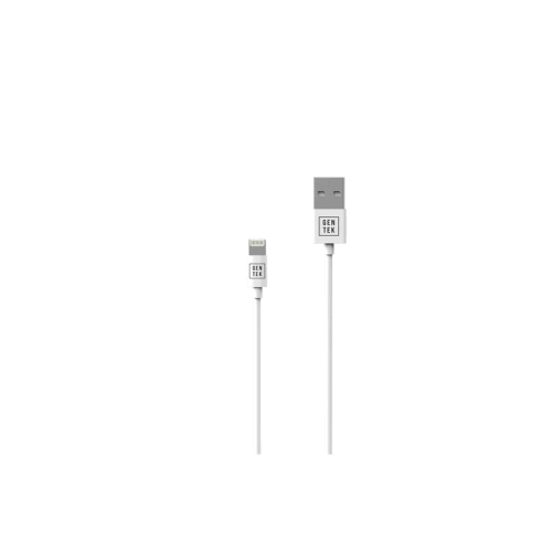 Gen Tek Apple Lightning To USB Charging Cable - White, 6'