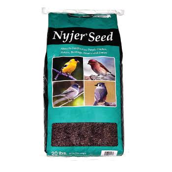 Commodity Nyjer Seed, Bird Food 20 lb | Mackey's