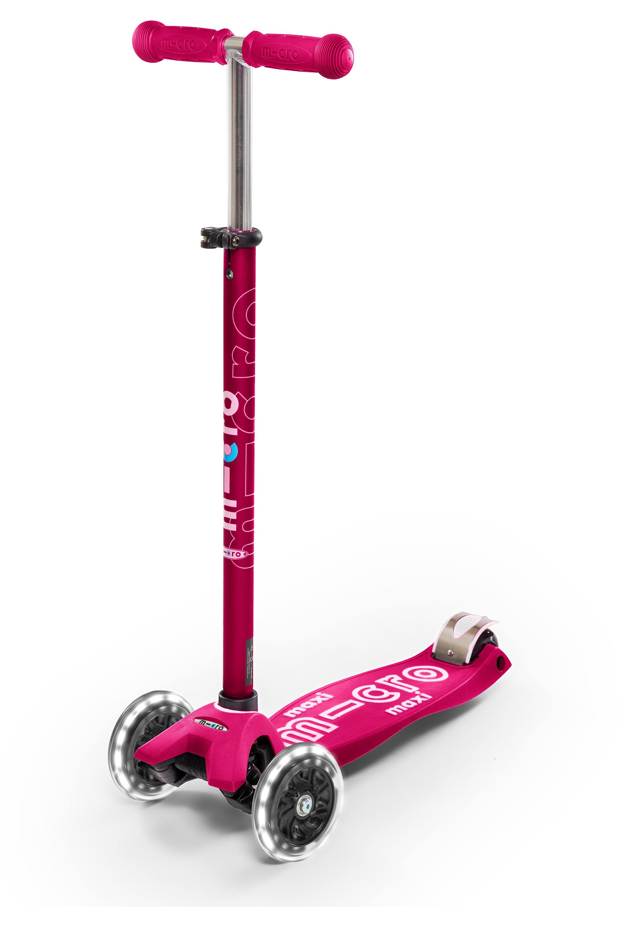 Maxi Micro Led Deluxe Scooter - Pink