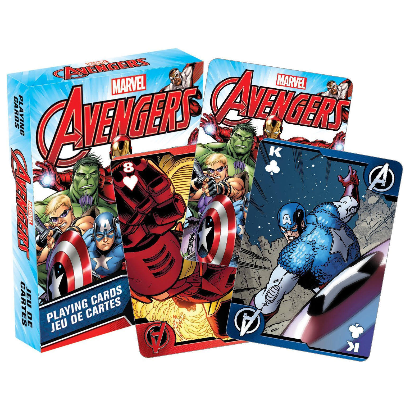 Aquarius Marvel Avengers Comics Playing Cards