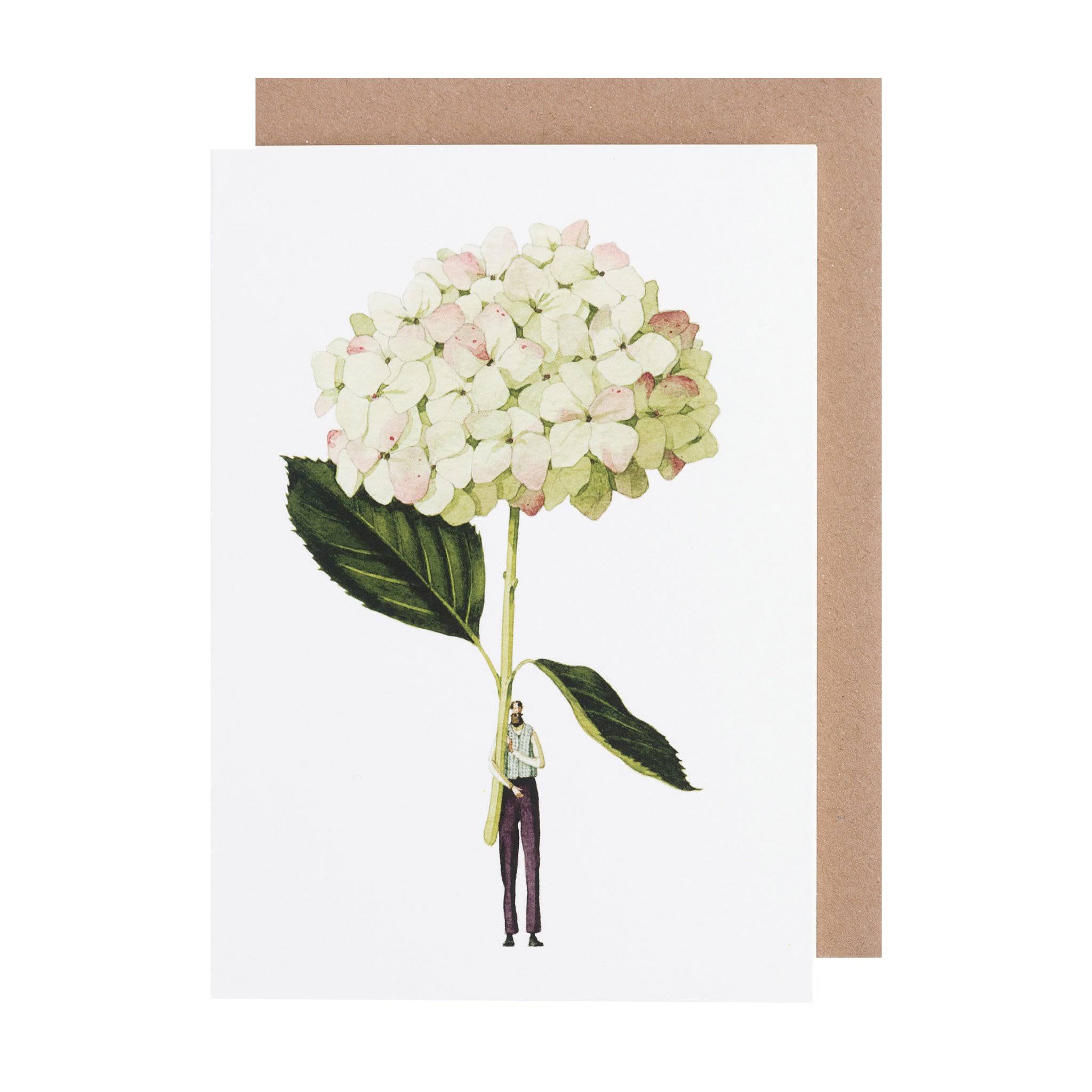 Green Hydrangea | Greeting Card | Me & Mimi
