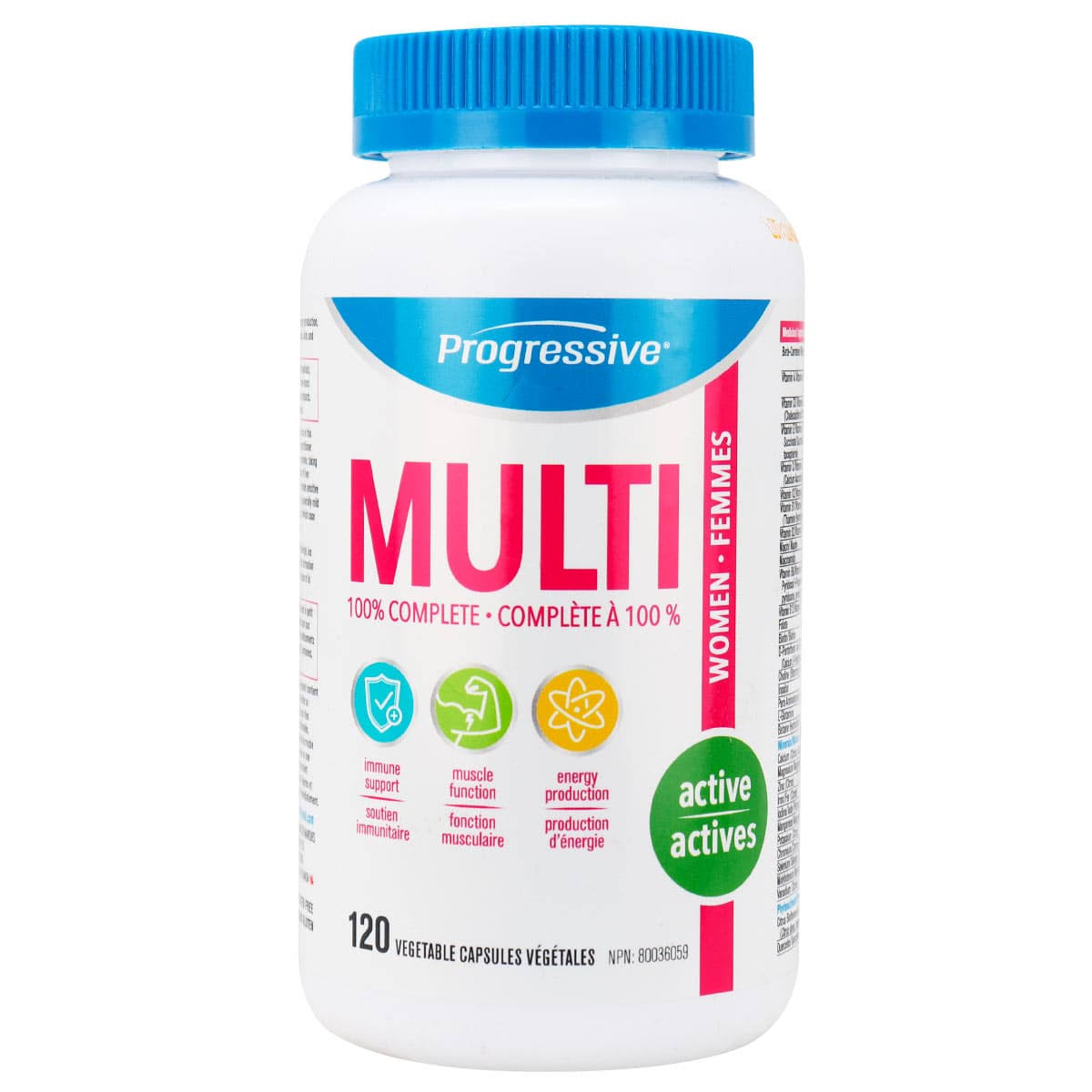 Progressive Women Multivitamins Supplement - 120ct