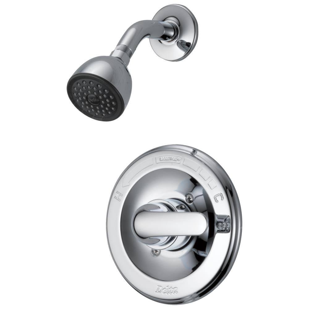 Delta Single Shower Faucet, Chrome