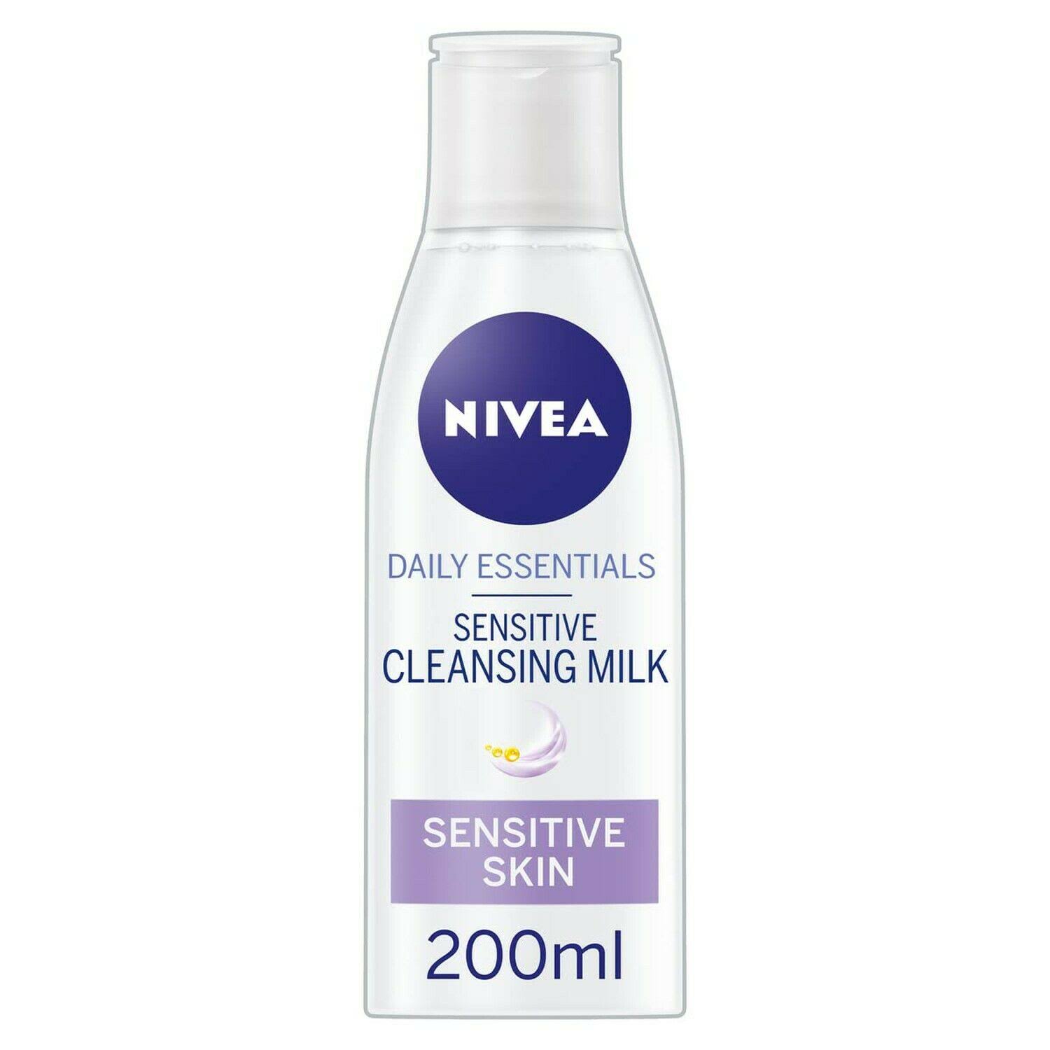 Nivea Daily Essentials Sensitive Cleansing Milk - 200ml