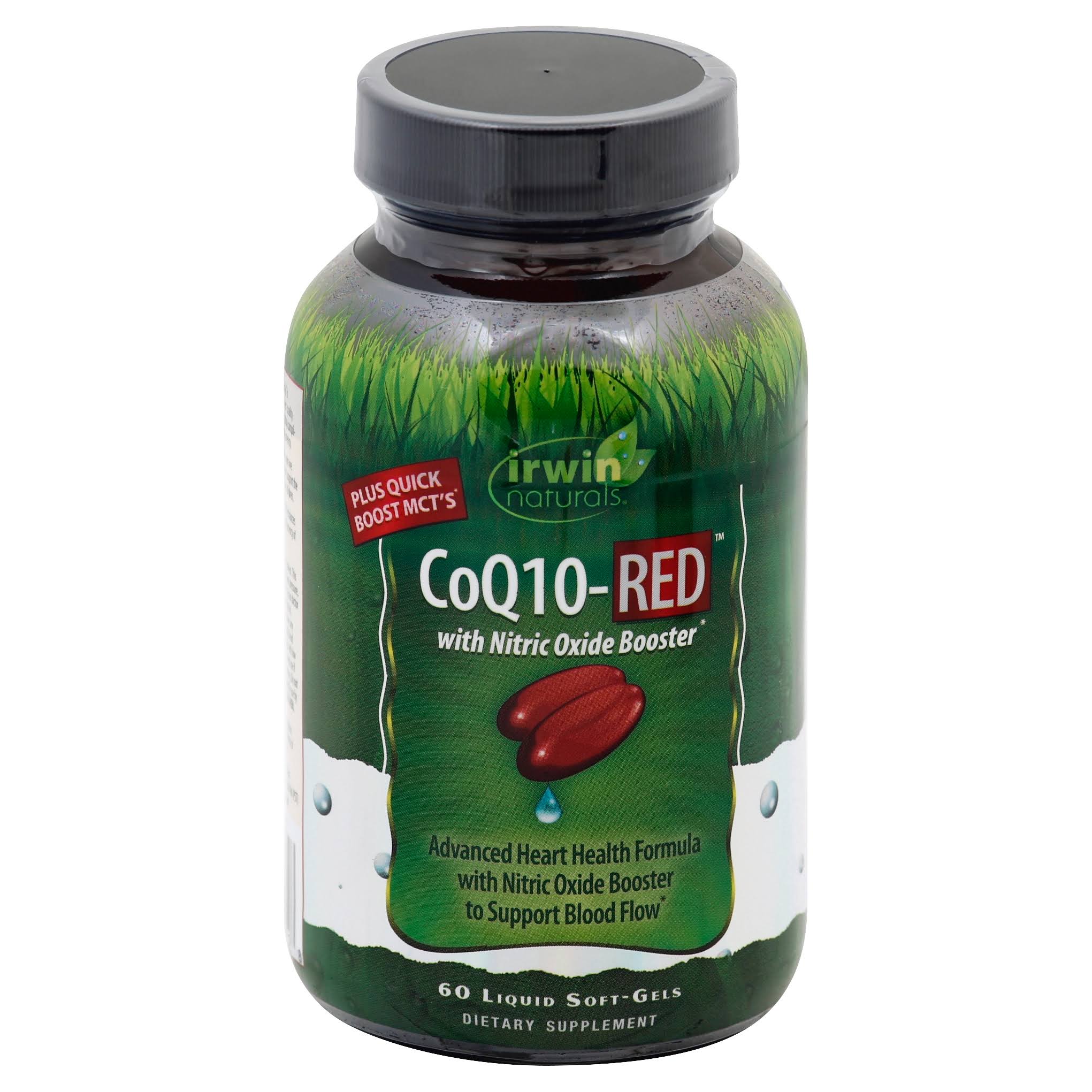 Irwin Naturals Coq10 Red Dietary Supplement - 60 Liquid Softgel