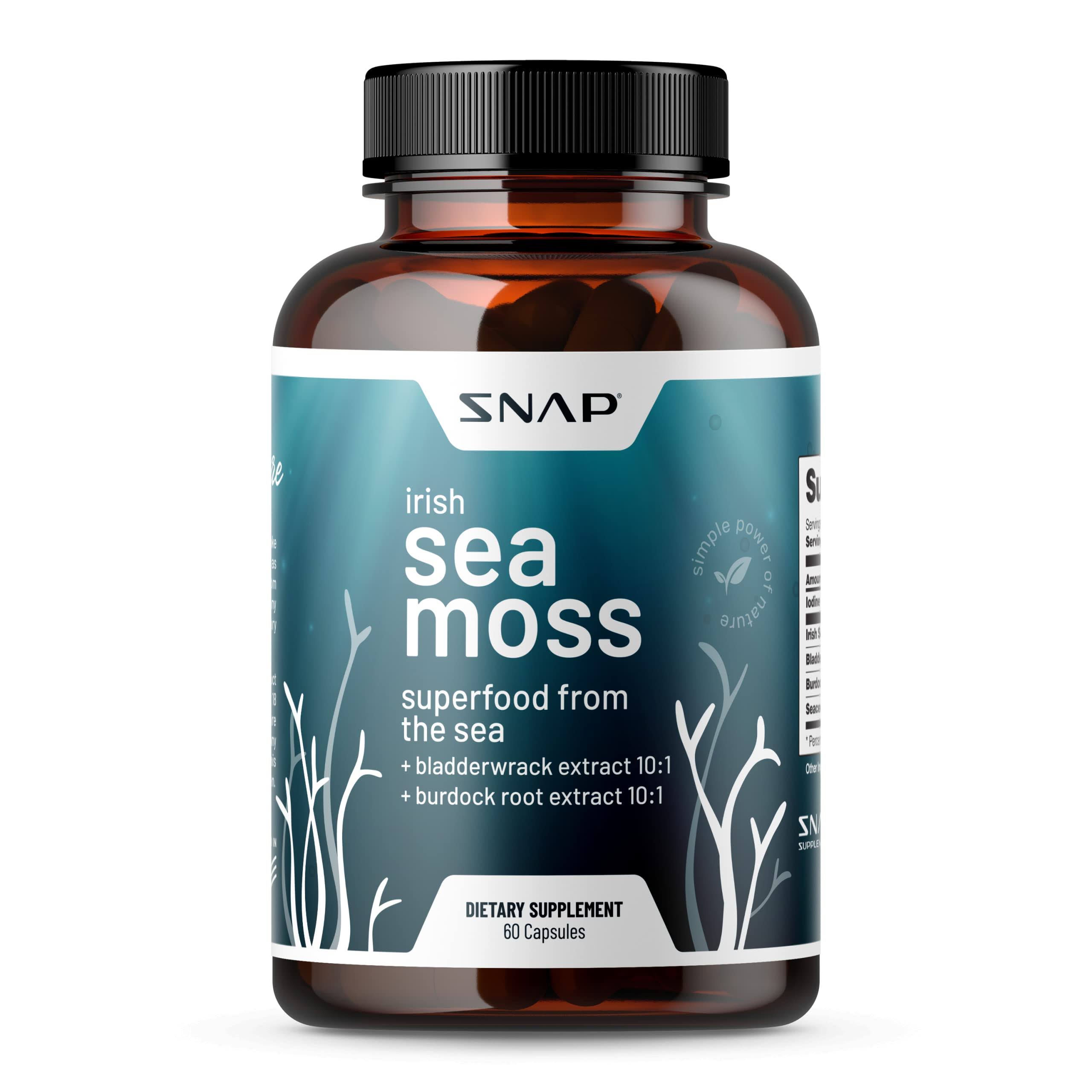 Irish Sea Moss 60 Caps by Snap Supplements
