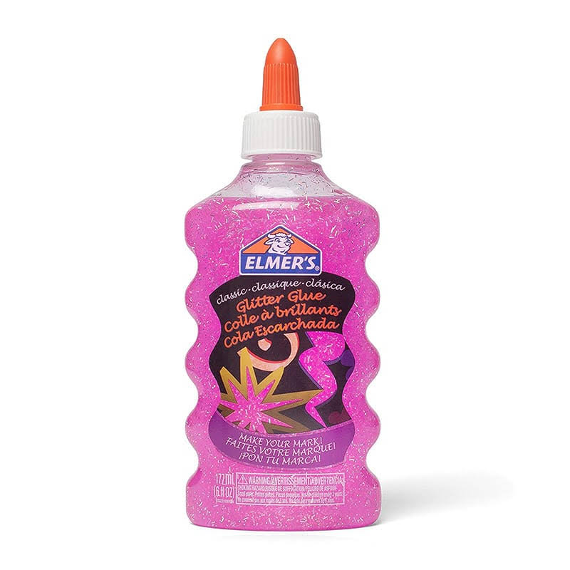 Elmer's Pink Pourable Glitter Glue - 177 ml