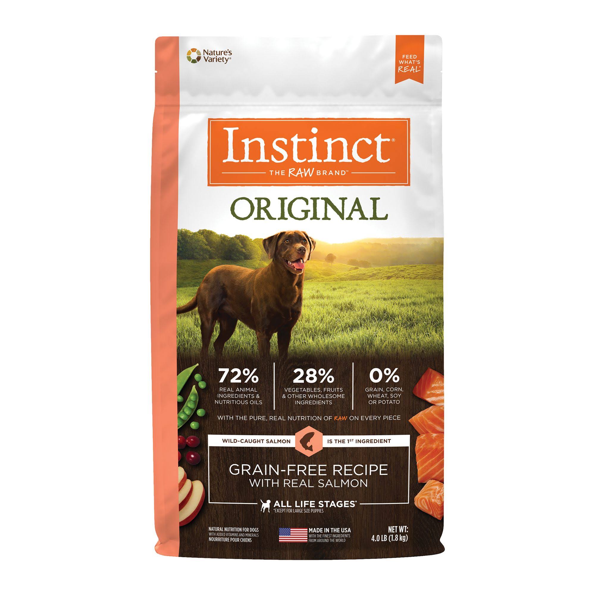 Nature's Variety Instinct Grain-Free Beef & Lamb Meal Dry Dog Food