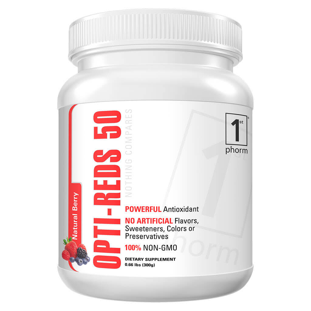 Opti-Reds 50 by 1st Phorm - 30 Serves / Natural Berry