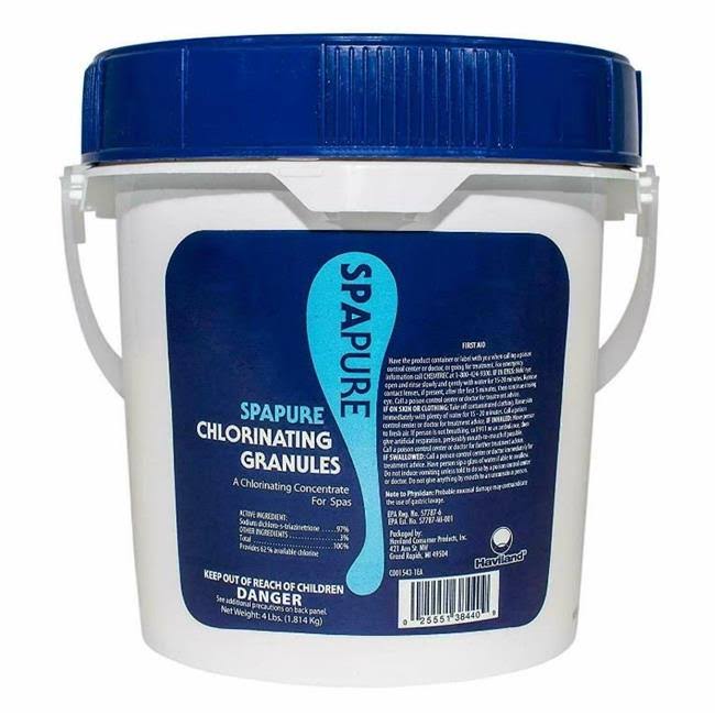 Spa Pure Granular Chlorine - 4lbs