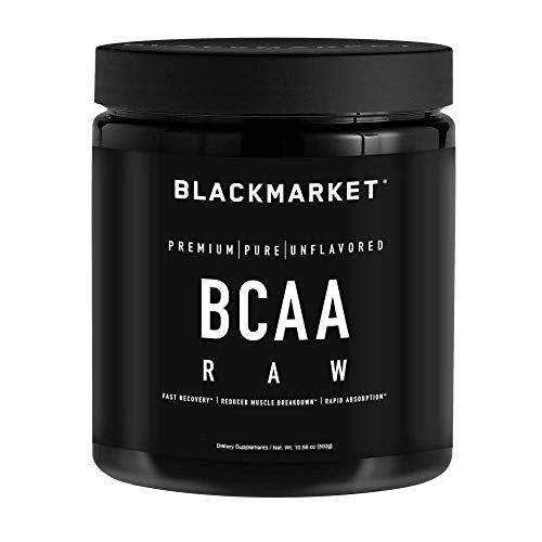 BlackMarket - Raw BCAA, 300 Grams