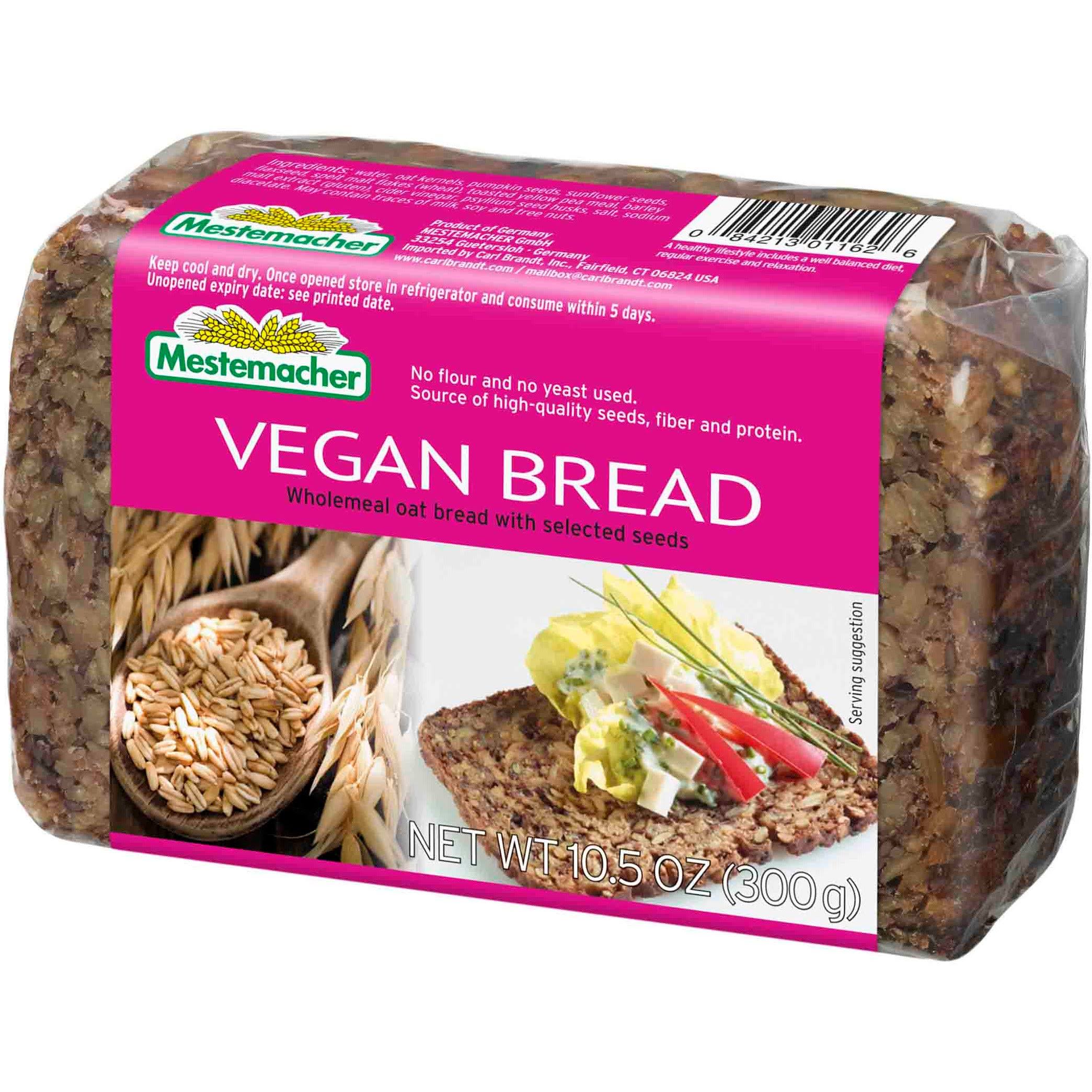 Mestemacher Bread, Vegan - 10.5 oz
