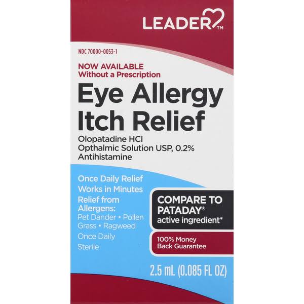 Leader Eye Allergy Itch Relief - 2.5 ml