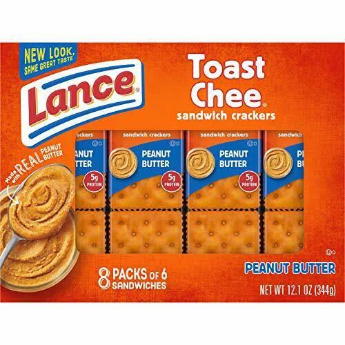 Lance Peanut Butter Toast Chee Crackers - 1.52oz, 8ct