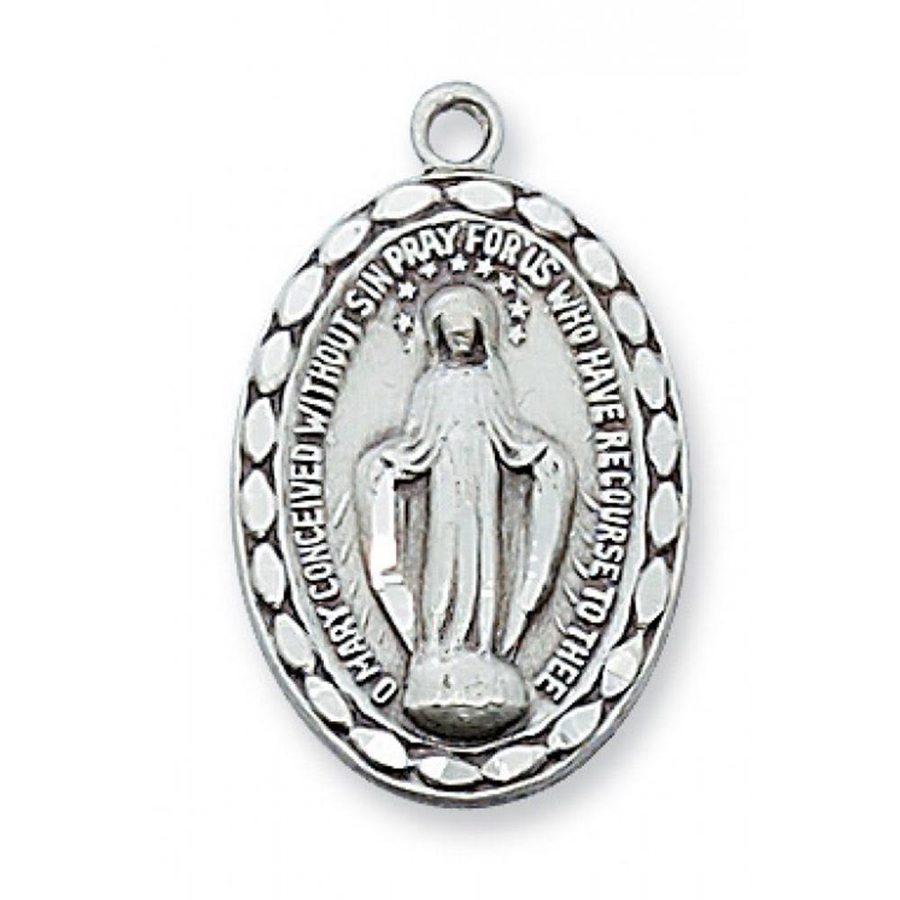 Sterling Silver Miraculous Medal - L2MI