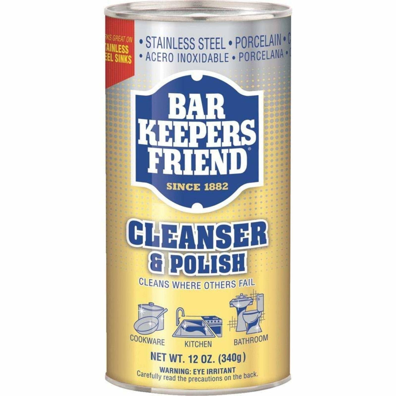 Bar Keepers Friend Cleanser & Polish - 340g