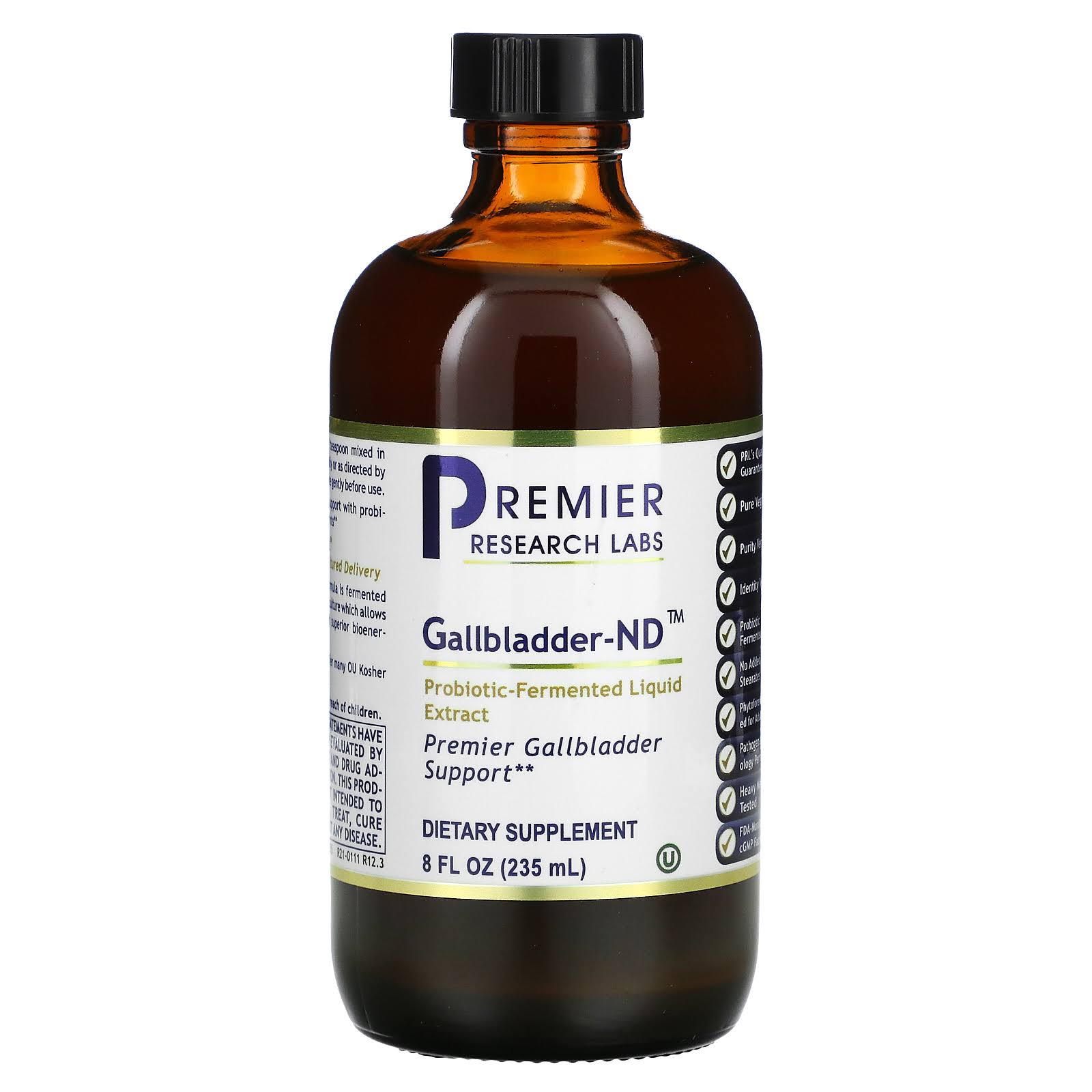 Premier Research Labs - Gallbladder-ND - 8 fl. oz (235 ml)