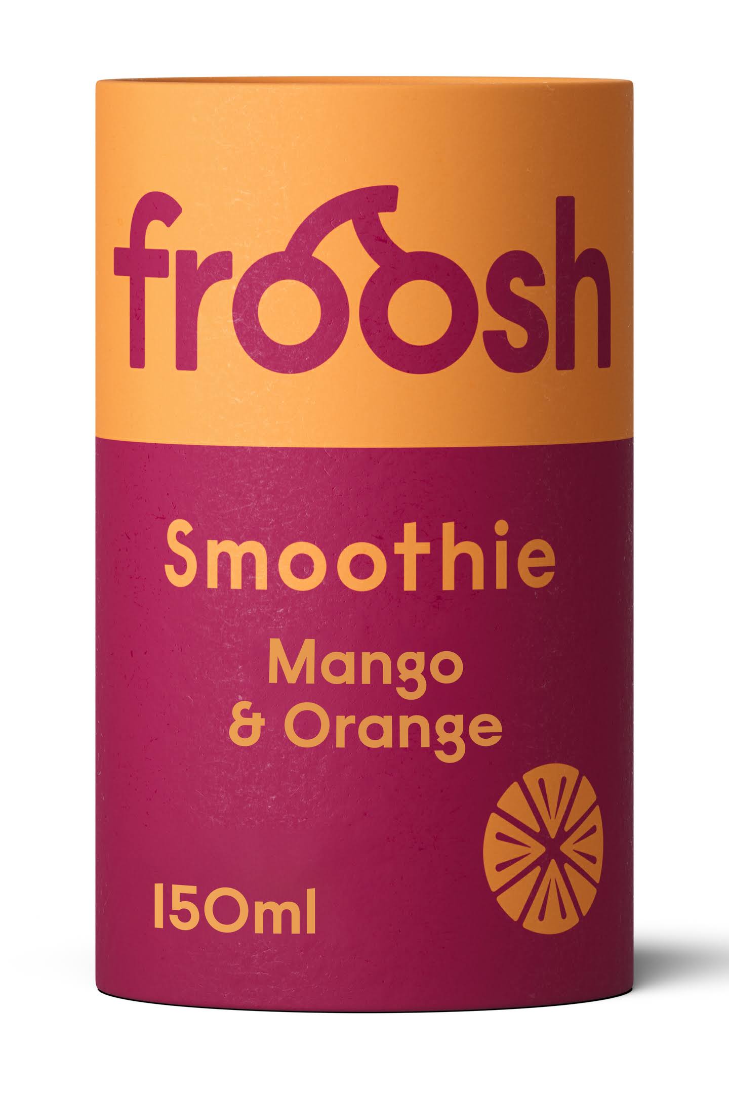 Froosh Fruit Bottled Smoothie - Mango and Orange, 150ml