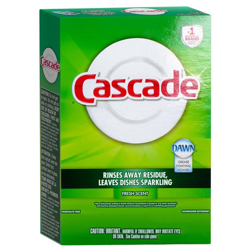 Cascade Complete Powder Dishwasher Detergent - Fresh Scent, 75oz