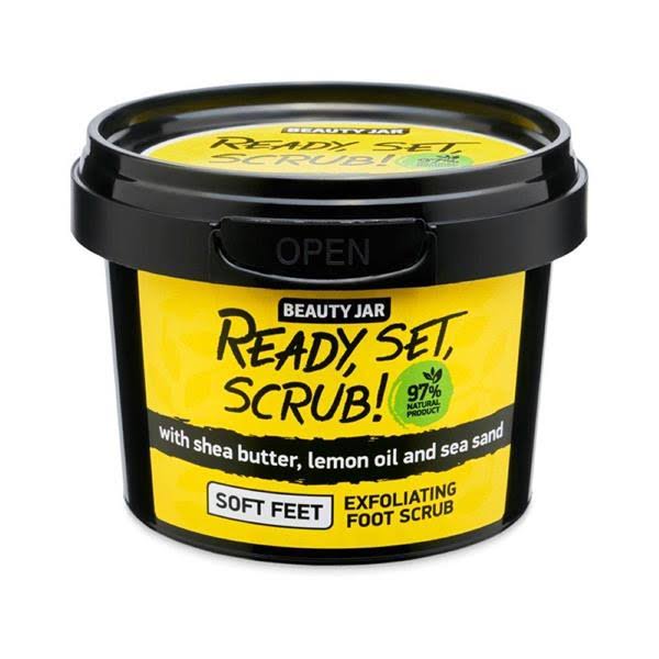 Beauty Jar Ready, Set, Scrub! Exfoliating Foot Scrub 135G