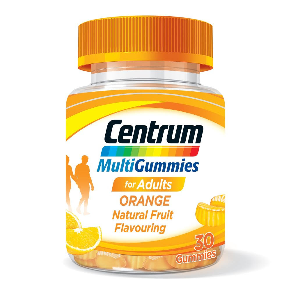 Centrum MultiGummies - For Adults, Orange, 30ct